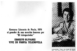 Ernesto Olivares vive su propia telenovela: [entrevista]