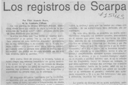 Los registros de Scarpa
