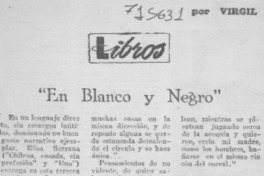 En blanco y negro"