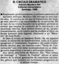 El círculo dramático.