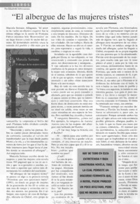 El albergue de las mujeres tristes": [entrevista]