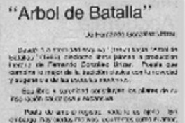 "Árbol de batalla"