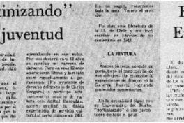 "Nortinizando" a la juventud.