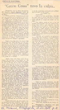 Green gross" tuvo la culpa --.