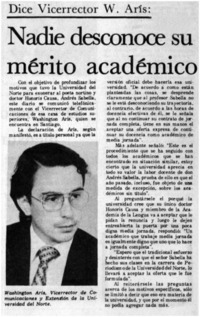 Nadie desconoce su mérito académico.
