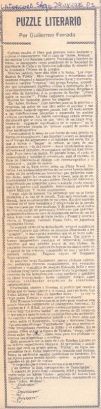 Puzzle literario