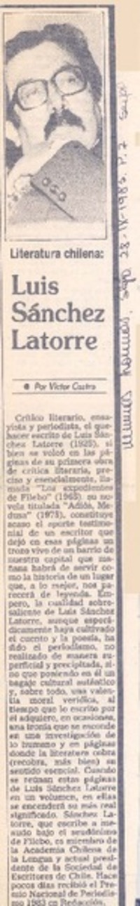 Luis Sánchez Latorre