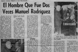 El hombre que fue dos veces Manuel Rodríguez : [entrevistass]