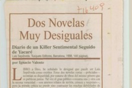 Diario de un killer sentimental seguido de Yacaré
