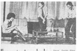 Hoy será estrenada obra "Tres tristes tigres".