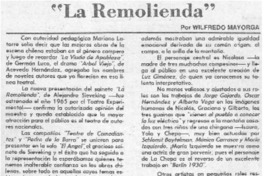 La remolienda"