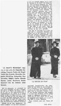 La mantis religiosa"