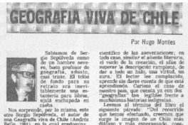 Geografía viva de Chile