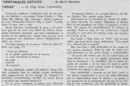 Ventanales góticos".