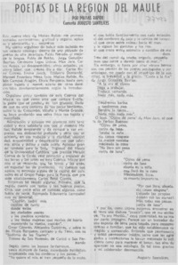 Poetas de la Región del Maule