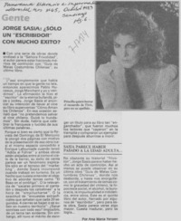 Jorge Sasía: ¿sólo un "escribidor" con mucho éxito?