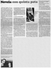 Novela con quinta pata.