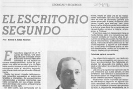 El Escritorio segundo.