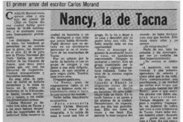 Nancy, la de Tacna