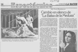 Cambio en elenco de "La balsa de la medusa".
