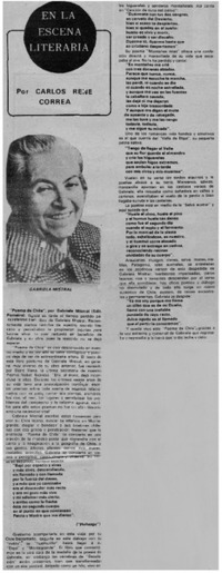 Gabriela Mistral