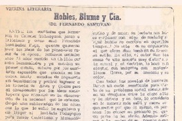 Robles, blume y cía