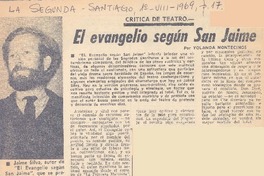 El evangelio según San Jaime