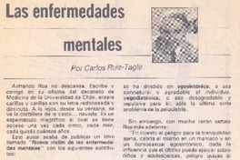 Las enfermedades mentales