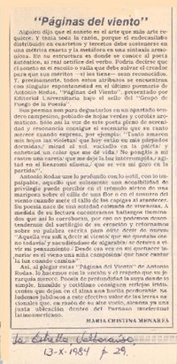 Páginas del viento"