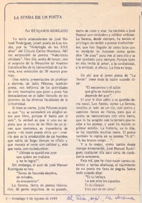 La senda de un poeta