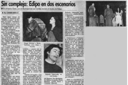 Sin complejo, Edipo en dos escenarios