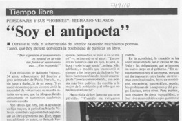 "Soy el antipoeta" : [entrevistas]