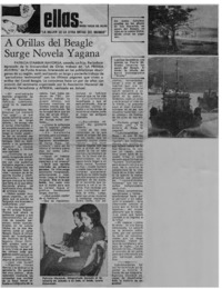 A orillas del Beagle surge novela Yagana : [entrevistas]