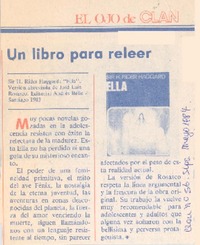 Un libro para releer.