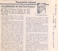 Las pilatunadas de José Luis Rosasco
