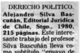Derecho político.