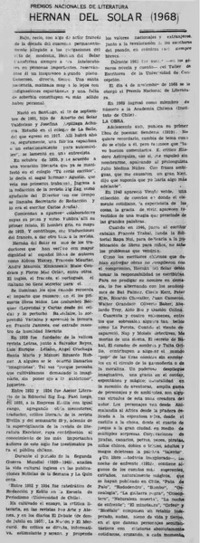 Hernán del Solar (1968)