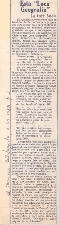 Esta "loca geografía"