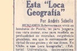 Esta "loca geografía"