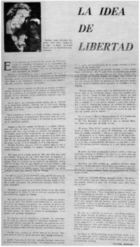 La idea de libertad