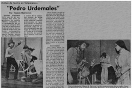 "Pedro Urdemales"