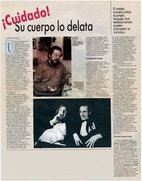 ¡Cuidado! su cuerpo lo delata : [entrevistas]