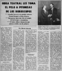 Obra teatral le toma el pelo a pitonisas de los horóscopos