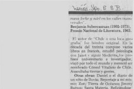 Chile o una loca geografía.