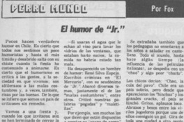 El humor de "Jr."
