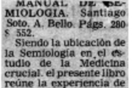 Manual de semiología