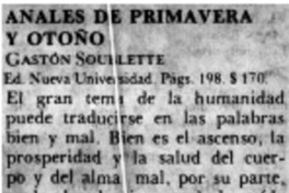 Anales de primavera y otoño.