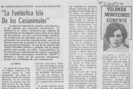 La fantástica isla de los casianimales"