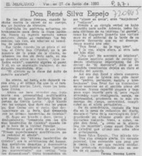 Don René Silva Espejo