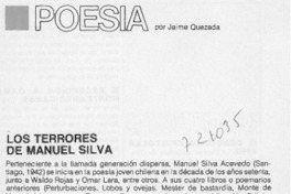 Los terrores de Manuel Silva